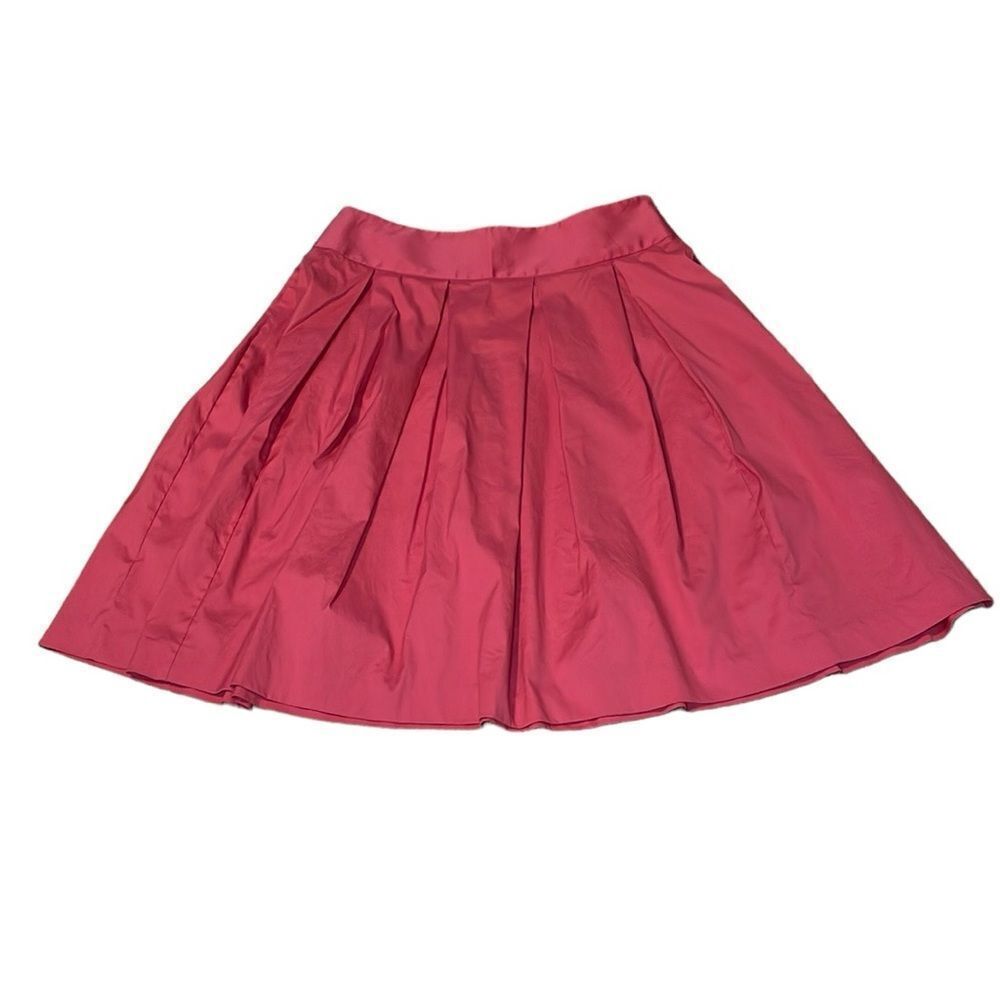 Casual Corner Pink Coral Pleated Skirt, 6